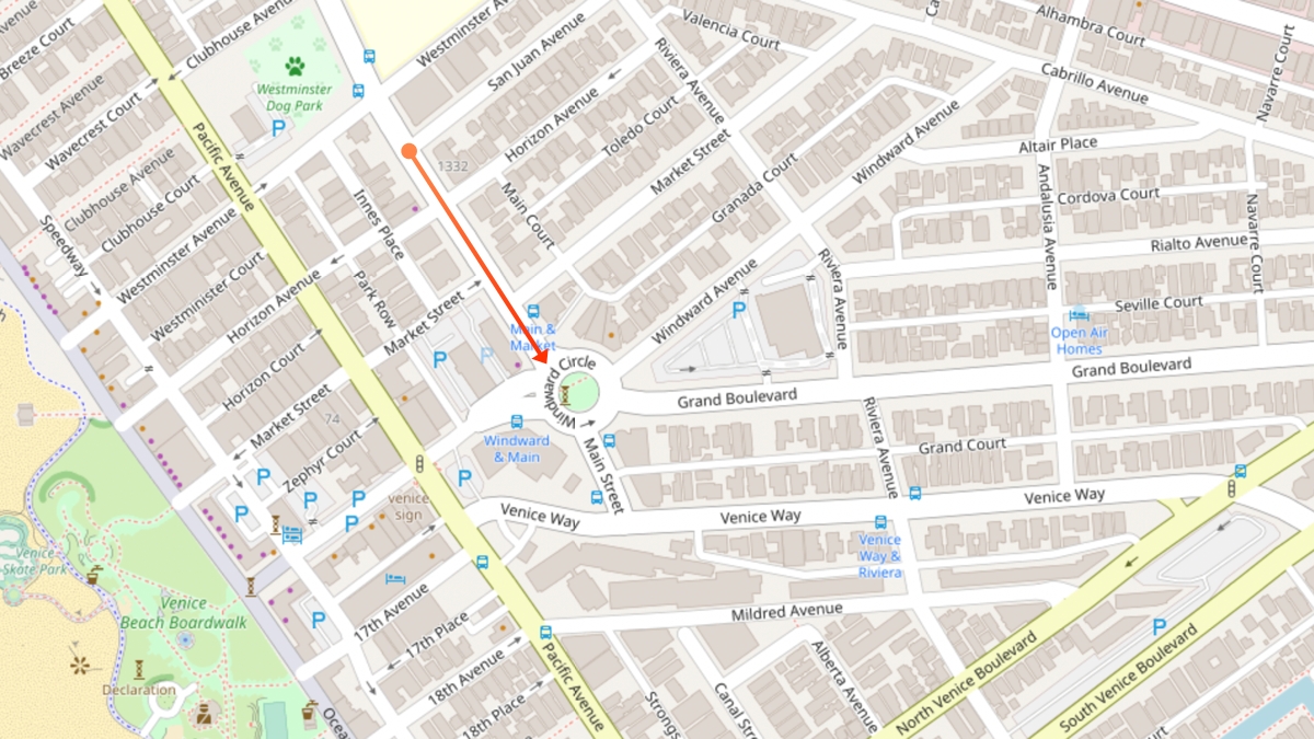 Venice Peep Hole Box: Looking toward the Lagoon