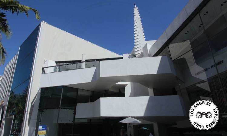 Frank Lloyd Wright's Anderton Court in Beverly Hills