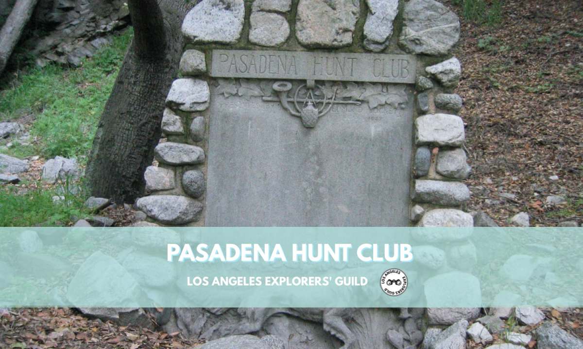 Pasadena Hunt Club&nbsp;Monument