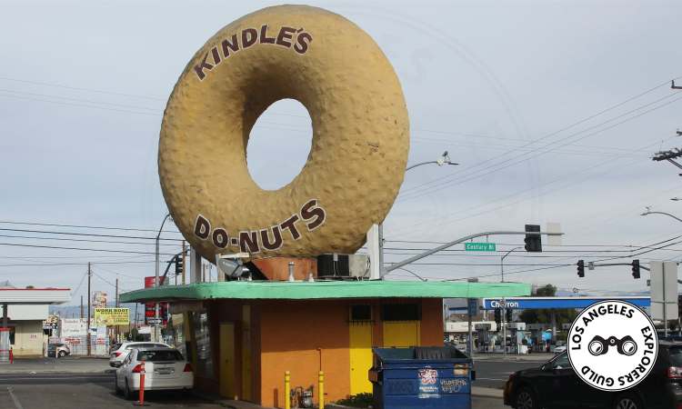 Kindle's Do-Nuts — Los Angeles Explorers Guild — The Giant Donuts of Los Angeles
