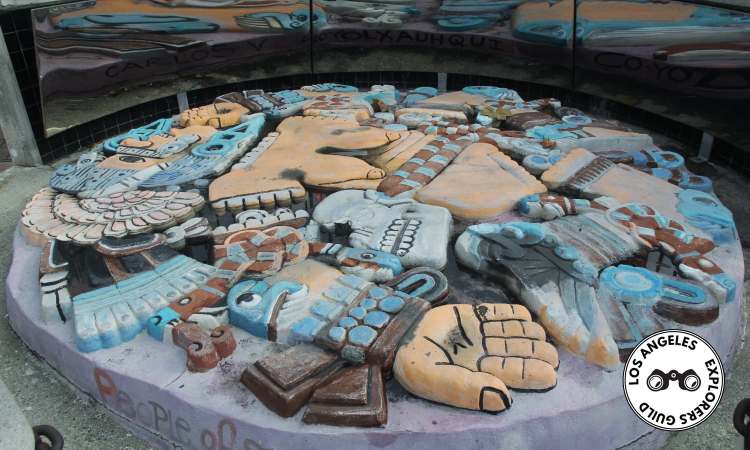 Coyolxauhqui Plaza — Los Angeles Explorers Guild