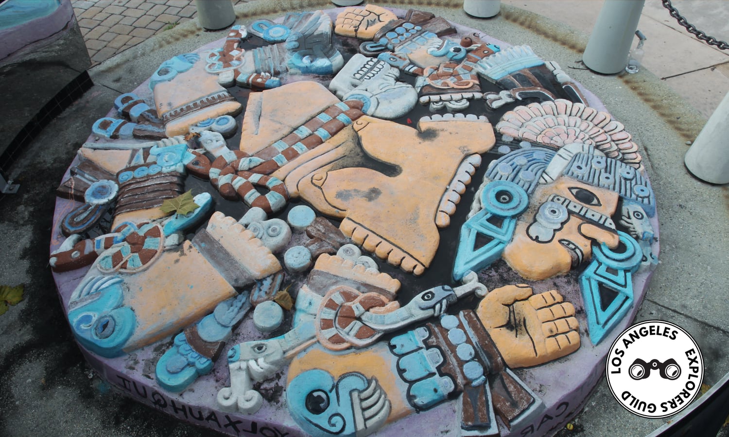 Coyolxauhqui Plaza — Los Angeles Explorers Guild