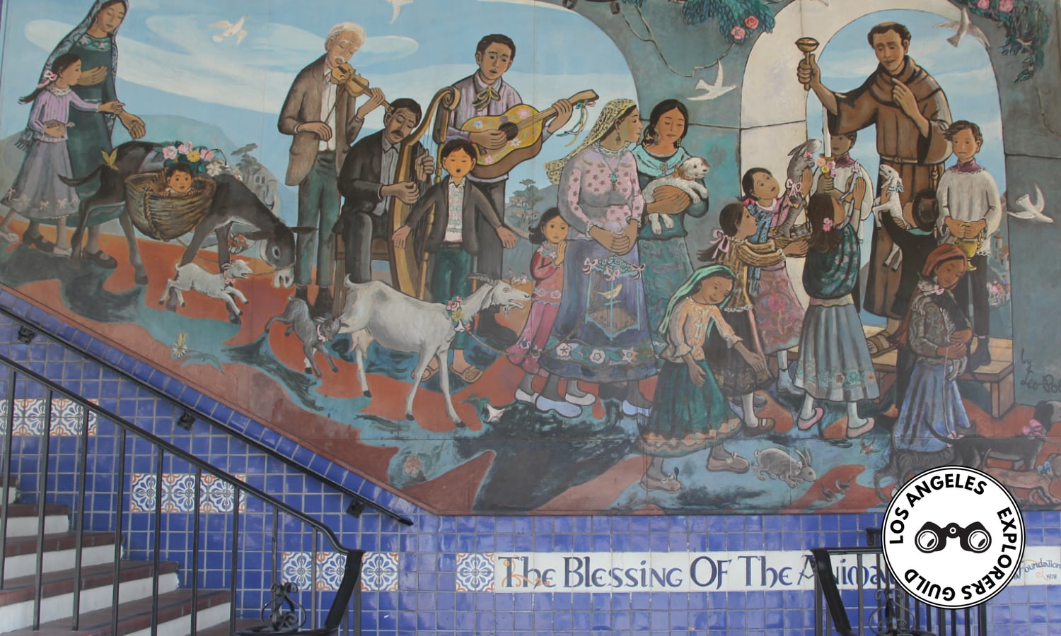 Blessing of the Animals Mural — Los Angeles Explorers Guild