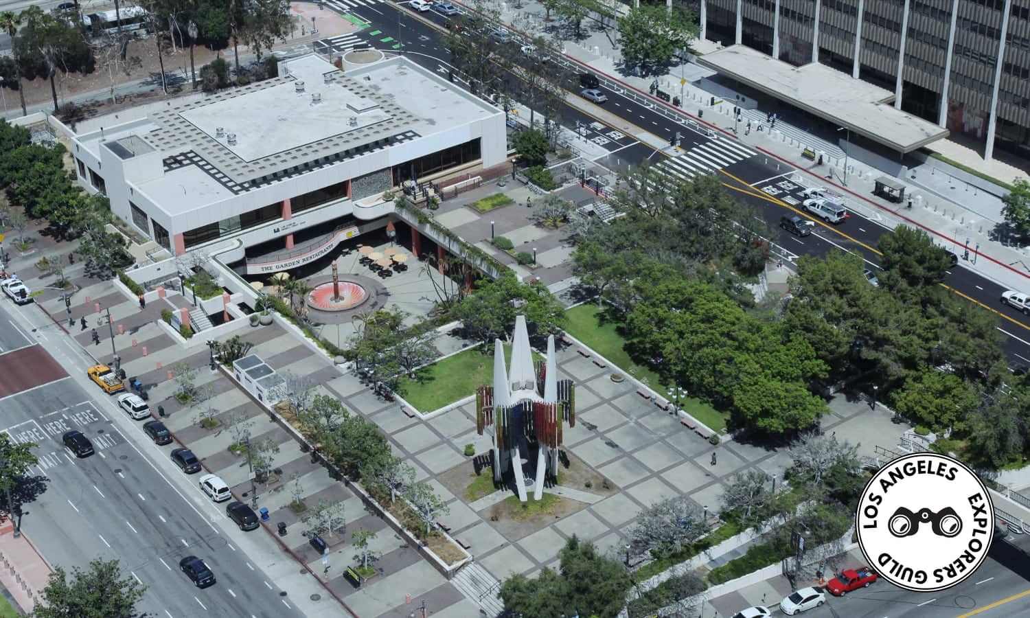 Triforium from the Los Angeles City Hall Observation Deck — Los Angeles Explorers Guild