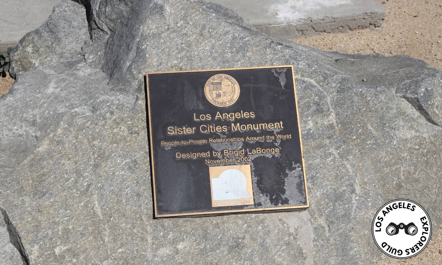 Sister Cities Monument — Los Angeles Explorers Guild