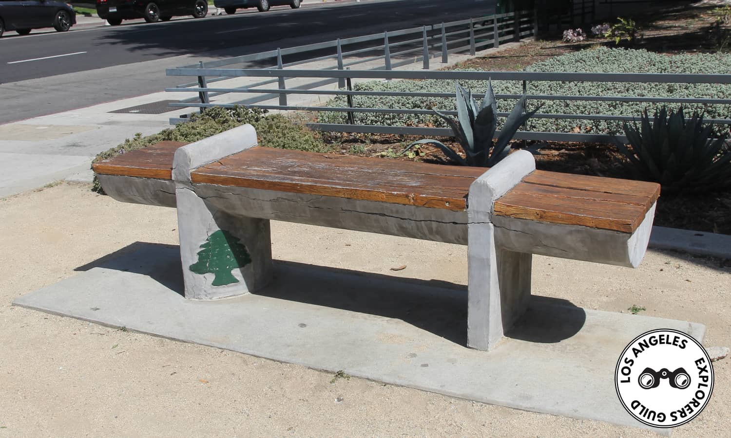 One of the Beirut Benches — Los Angeles Explorers Guild