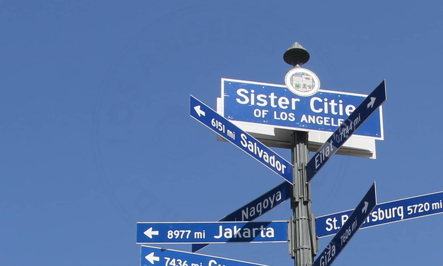 Sister Cities Monument — Los Angeles Explorers Guild